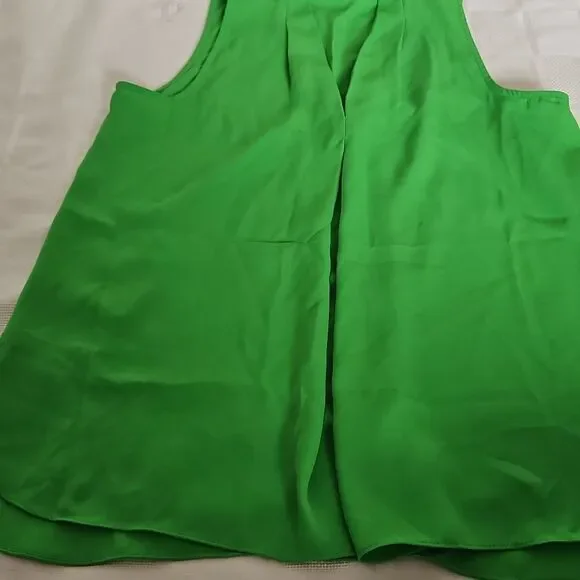 Vince Camuto Sleeveless Top XS Green - Picture 15 of 16